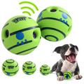 Pupcoo Giggle & Wobble Pet Sound Ball – Interactive No-Battery Dog Toy